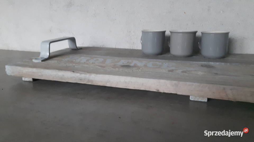 Duża taca drewniana Otwock