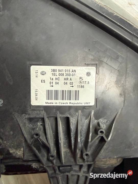 Lampy przednie passat b5 original mazowieckie