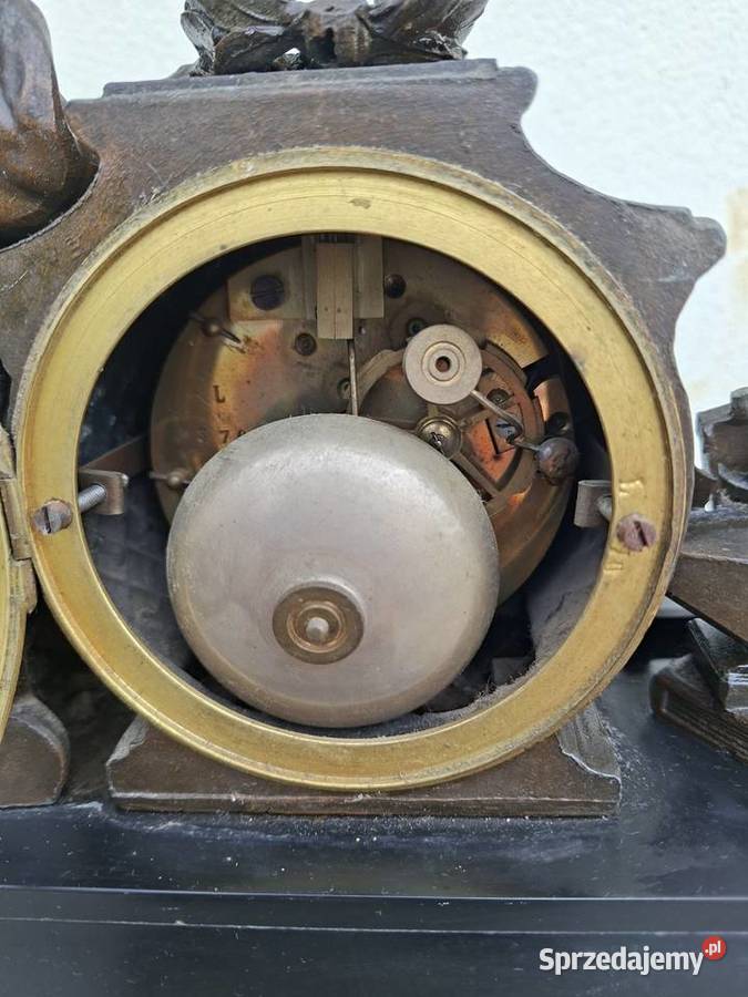 kominkowy zegar francuski stary Rzeszów sprzedam