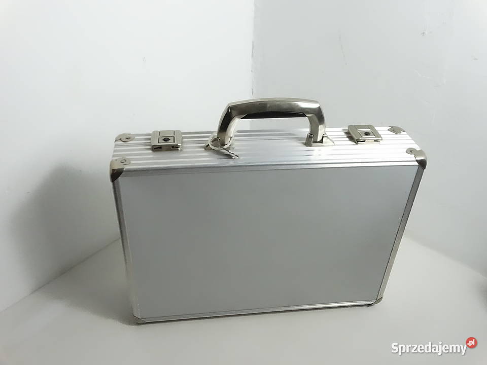 Aluminiowa walizka narzędziowa biznesowa etui z