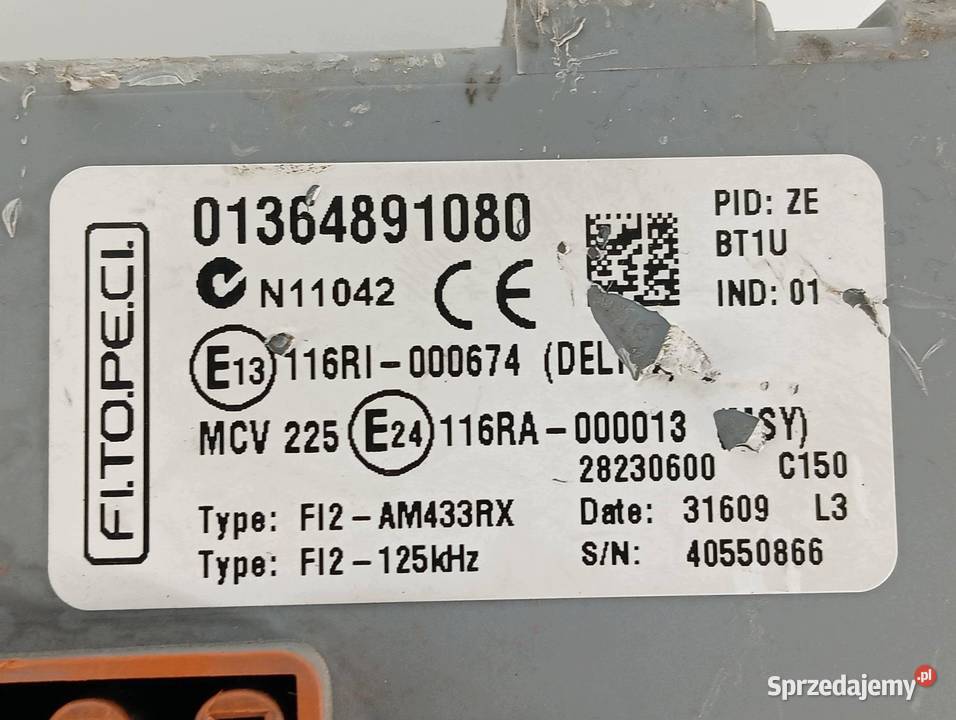SKRZYNKA BSI 01364891080 Citroen Nemo I 2007
