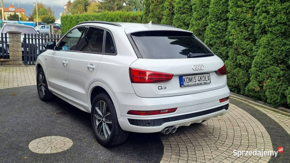 Audi Q3 STronic Serwis Navi Biała Perła garażowany Płońsk