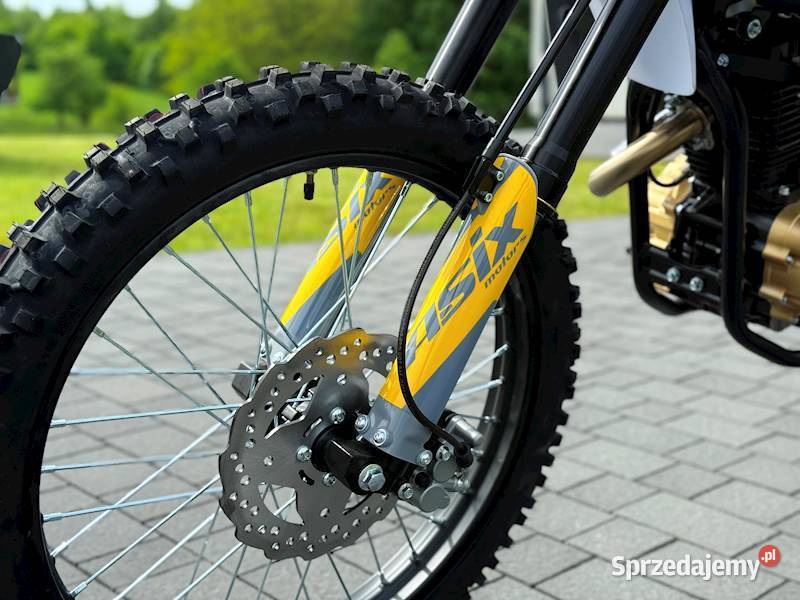 CROSS ASIX XB83 150CC 2118 ESTART ŻÓŁTOSZARY Motoryzacja małopolskie Głogoczów