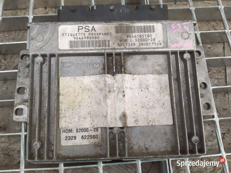 STEROWNIK SILNIKA KOMPUTER ECU PEUGEOT 307 2003