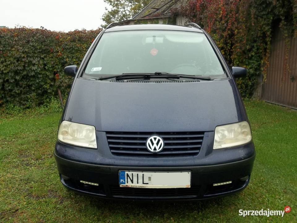 VW SHARAN 19 TDI ISOFIX manualna Iława