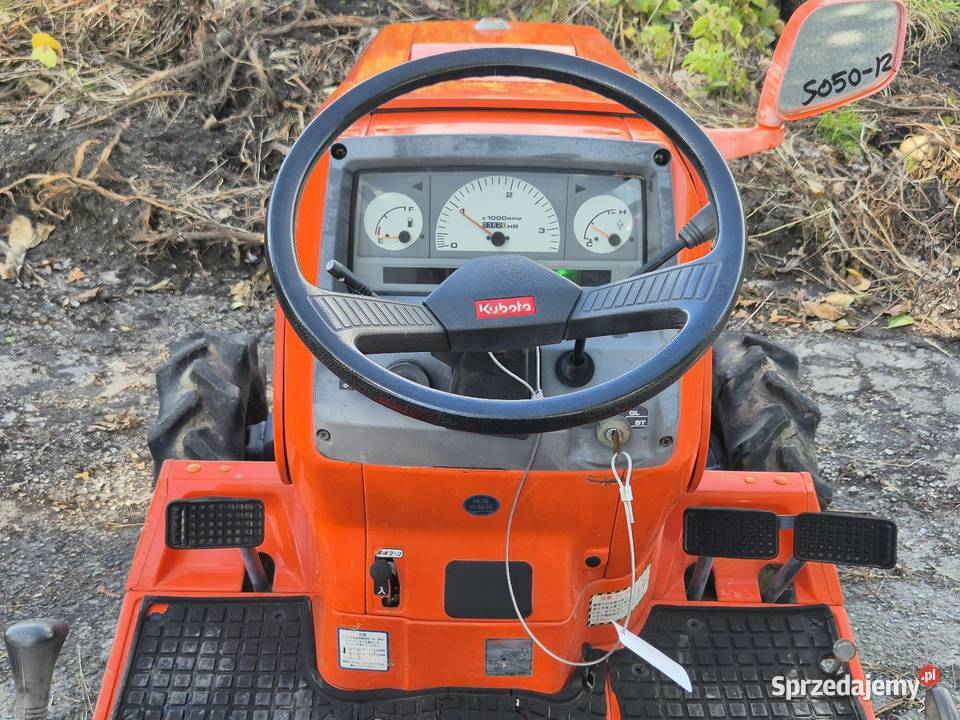 Traktorek traktor KUBOTA ASTE A155D 15 44 Napęd 4x4 Małuszyn