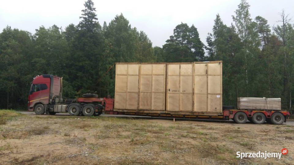 Transport maszyn przemysłowych CNC pras i Transport specjalistyczny Gliwice