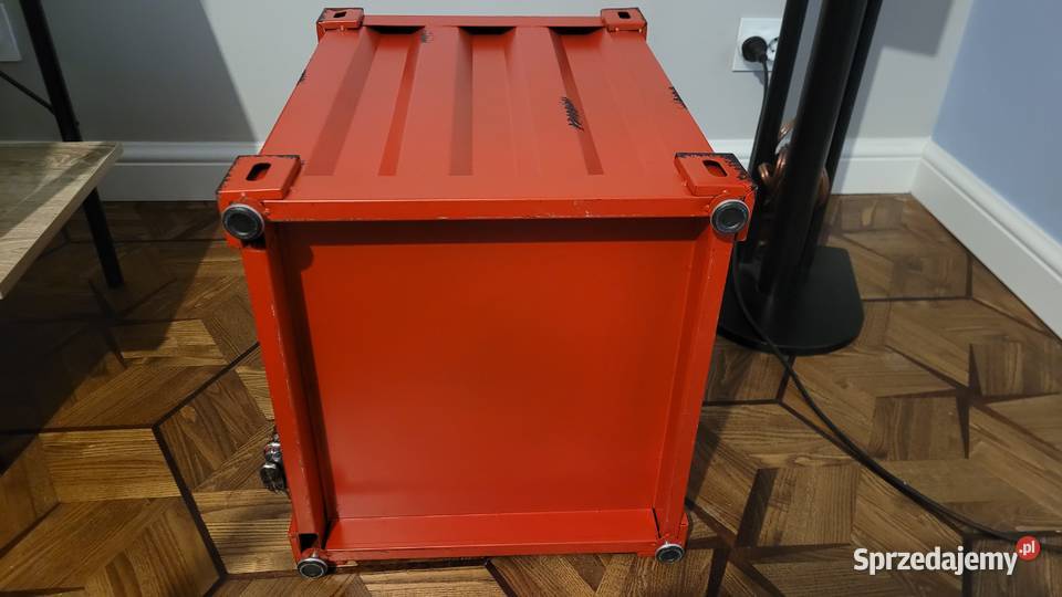 Szafka nocna kontener metalowy industrial loft Łódź