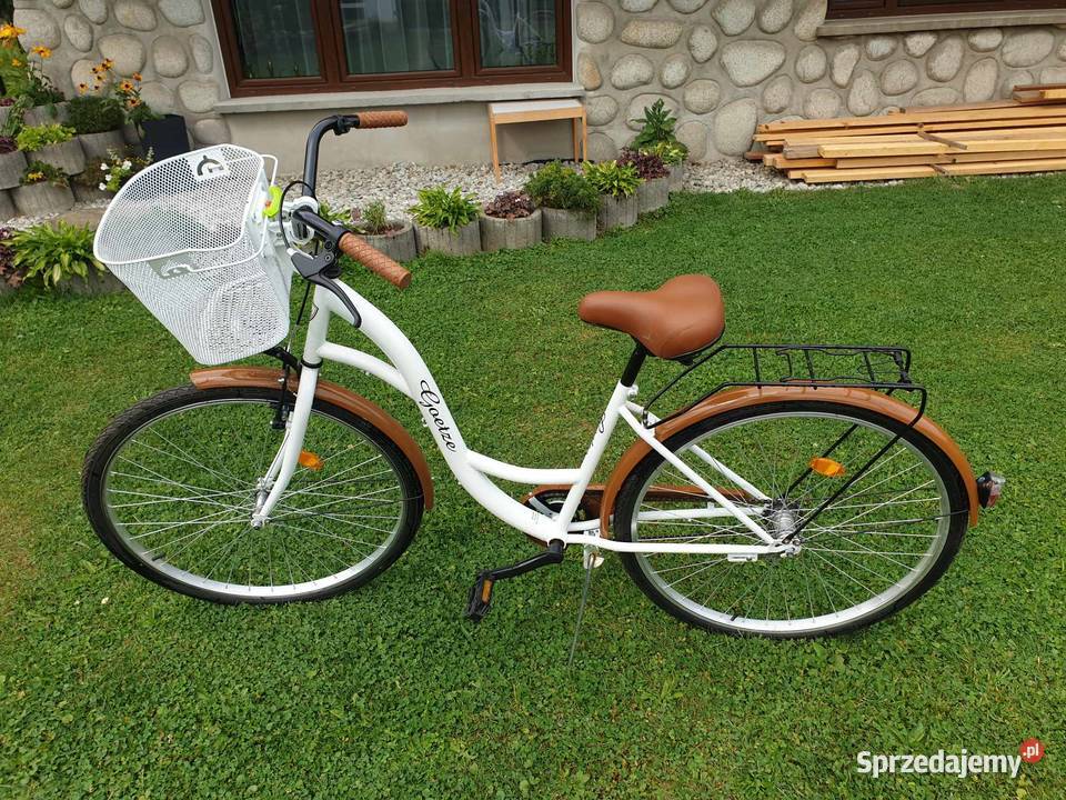 Biały Rower Miejski Damski Goetze 28 Nowy Targ