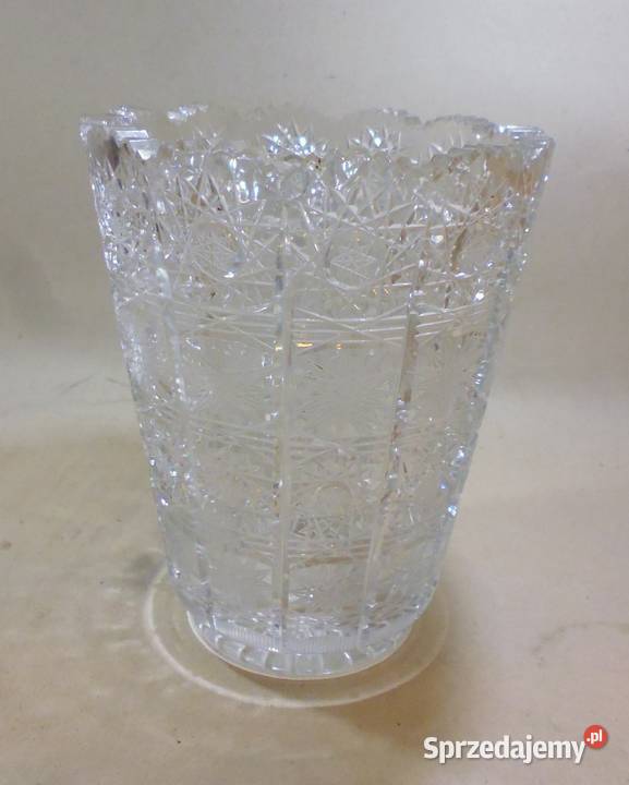 Wazon Kryształowy Bohemia Warszawa