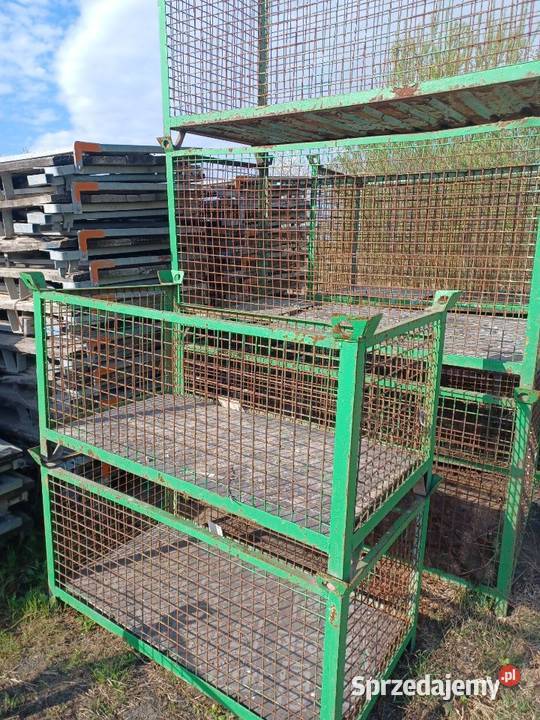 skrzynia osiatkowana kosz paleta ładunkowa Nysa