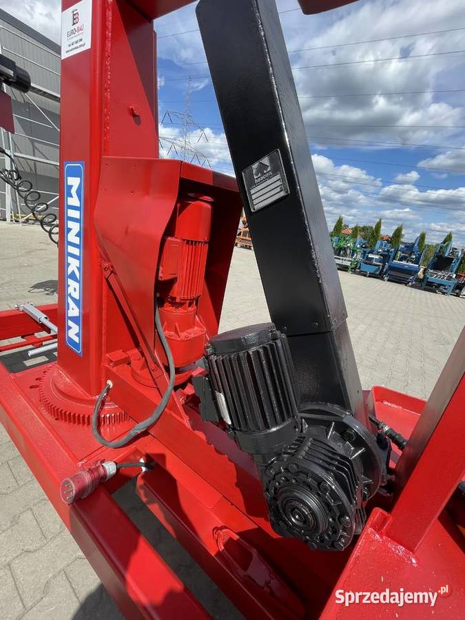 Dźwig Steinweg Bocker MK 400 5 minikran Ślesin