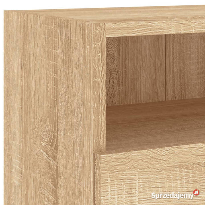 Ścienna szafka TV dąb sonoma 100x30x30 WM836886 Dom i Ogród Warszawa