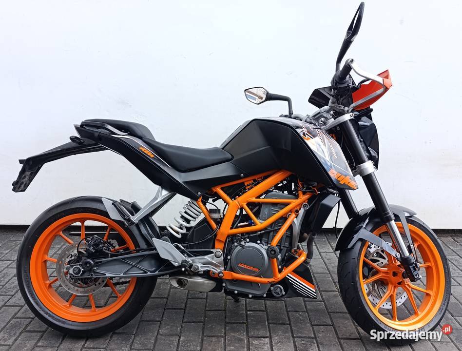 KTM Duke 390 wersja z ABS NISKI PRZEBIEG na