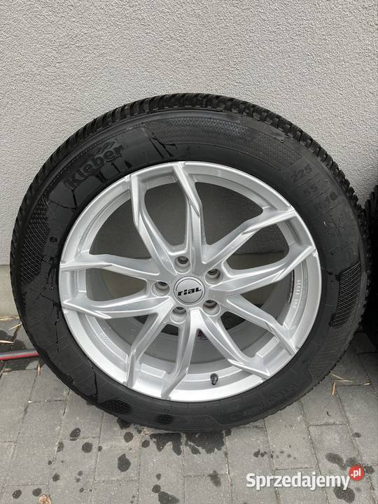 Felgi koła Rial KBA 51854 5x108 2255518 Kleber Ostrów Mazowiecka sprzedam