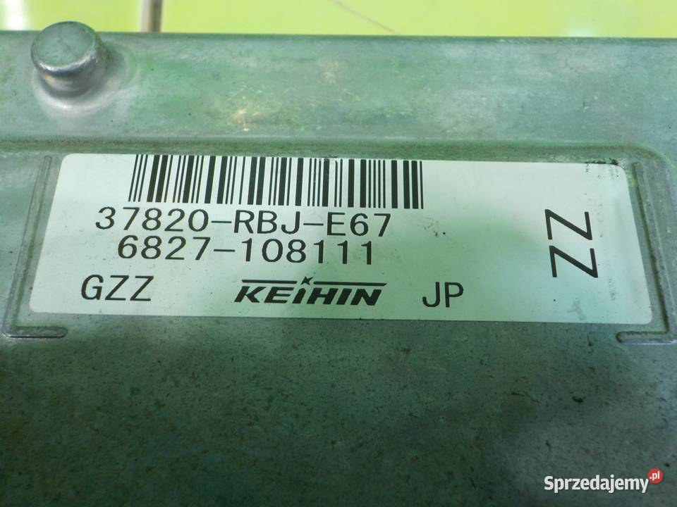 HONDA INSIGHT II 13 IMA 10r 5D sterownik Czujniki i sterowniki mazowieckie Suków