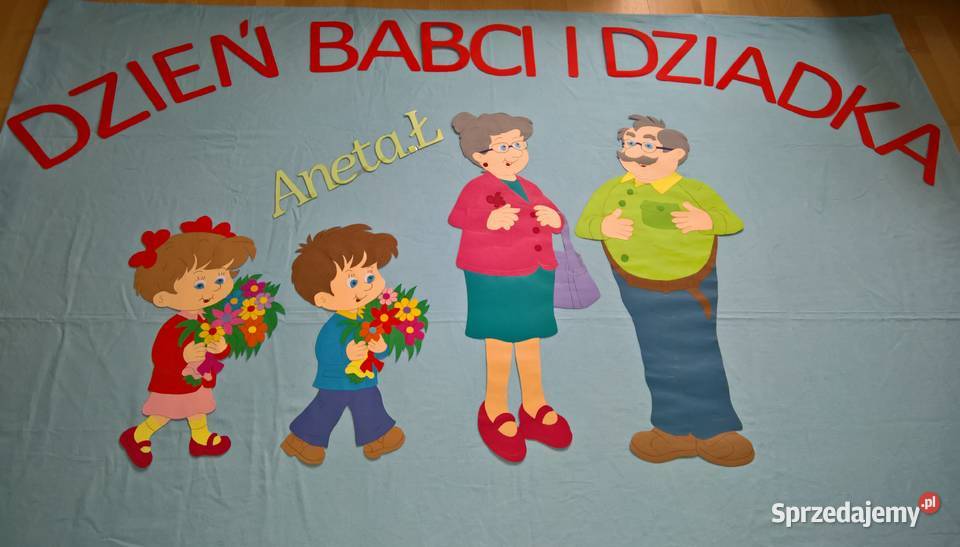 Dekoracje na Dzień Babci i Dziadka z brystolu mazowieckie Garwolin