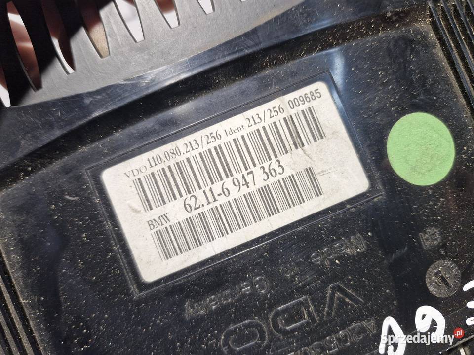 BMW E60 E61 LICZNIK ZEGARY EUROPA ORYGINAŁ