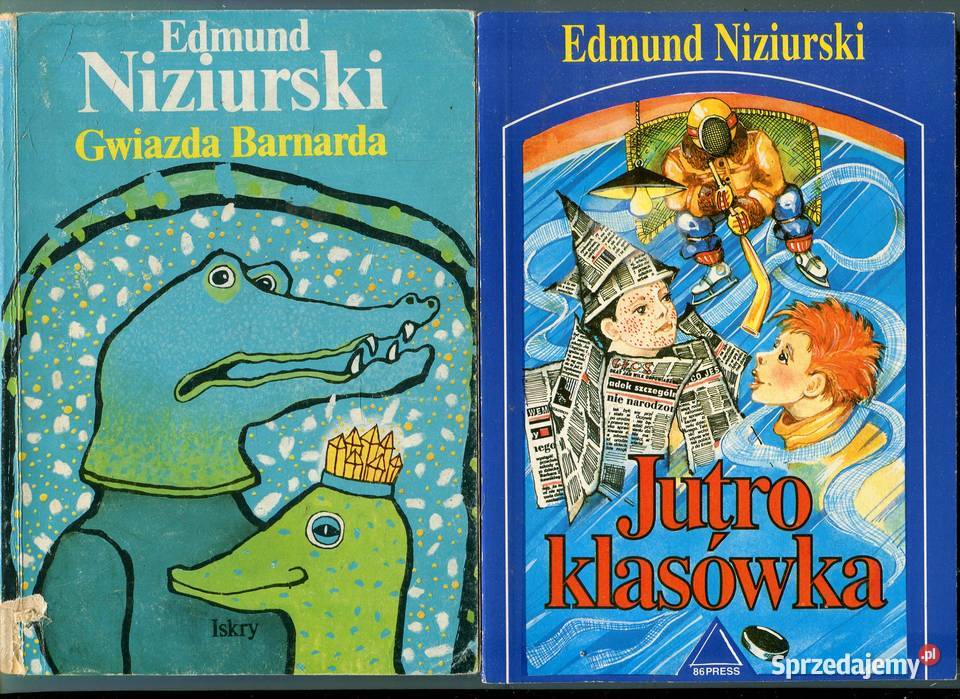 Jutro klasówka Gwiazda Barnarda Edmund Niziurski miękka Szczecin sprzedam