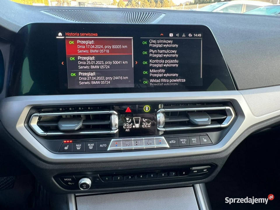 BMW 316 20s 122 Automat Grzane fotele G20 2019 122KM Baranowo