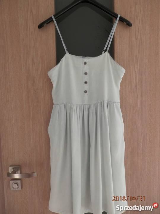 Sukienka Dżinsowa Jeansowa Błękitna Rozmiar 36(S) Łomża