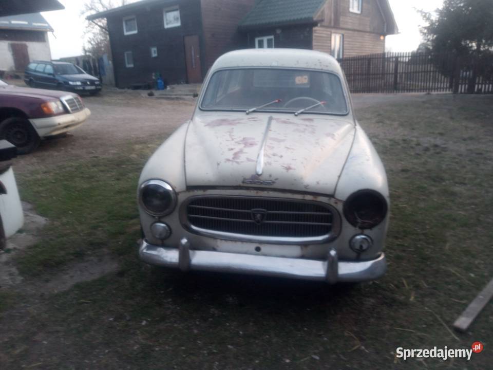 Peugeot 403 DISEL 1960 zamiana manualna Suwałki
