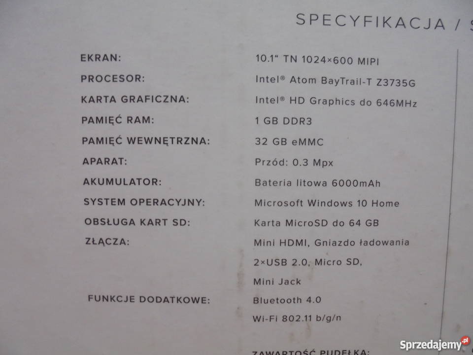 Notebook KIANO SlimNote 101 MINI śląskie Katowice