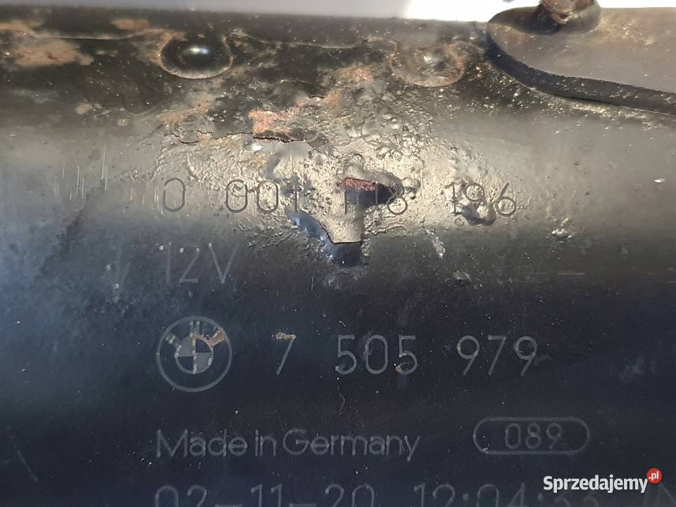 ROZRUSZNIK BMW E90 E87 316i 116i 16 i bosch Układ elektryczny silnika lubelskie