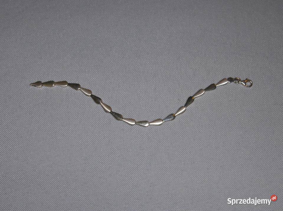 Szwedzka bransoletka srebrna GHA 132 G sprzedam