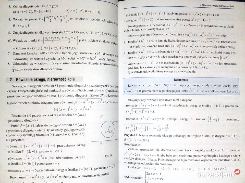 Matematyka 3 Podręcznik Zakres podstawowy Henryk Rok wydania 2004 Chełm