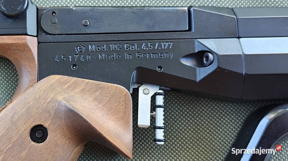 Pistolet Matchowy FWB Feinwerkbau 102 super stan Sporty strzeleckie i myślistwo