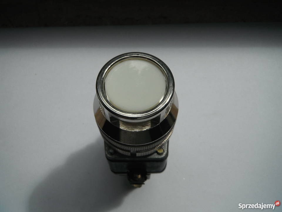 Przycisk sterowniczy biały podświetlany 25A 500V Chlewiska sprzedam