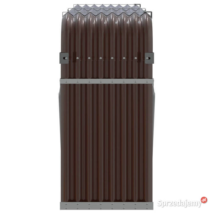 Stojak na drewno brązowy 180x45x100 stal Warszawa sprzedam