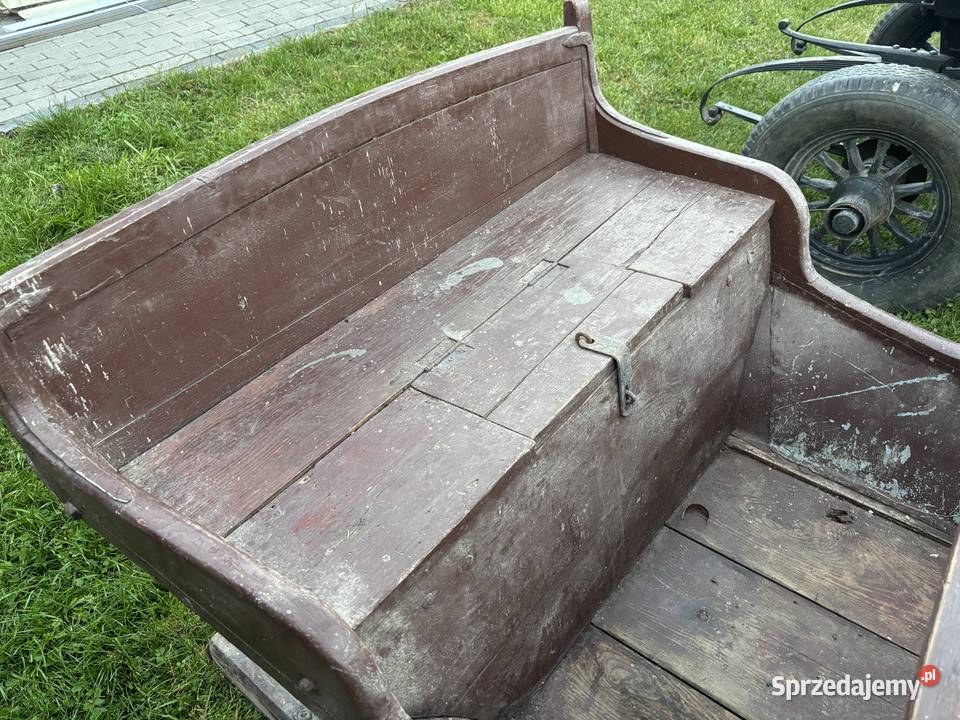 Zabytkowe oryginalne sanie z Podlasia ponad 100 Biłgoraj
