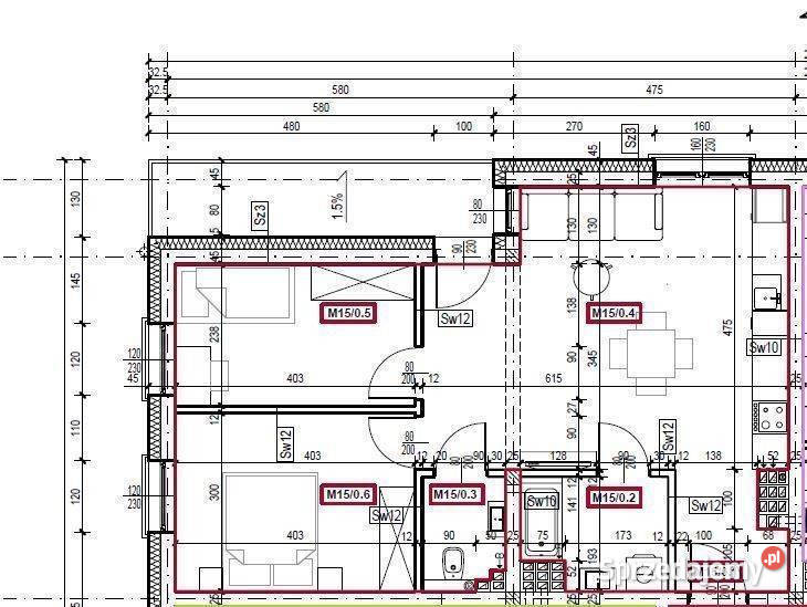 Wieliczka3 pokojebalkon komórka lokatorska Wieliczka