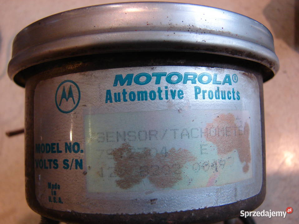 obrotomierz Motorola 12V wskaznik paliwa Starogard Gdański