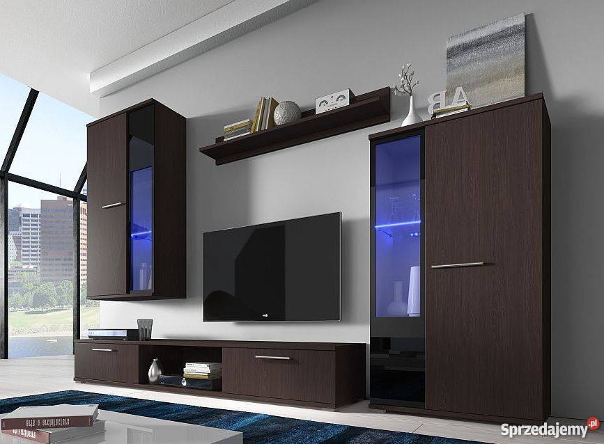 ZESTAW mebli SARA nowoczesna meblościanka komoda