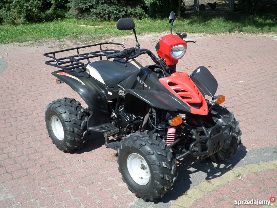 Quad Kingway 200cc Serwisowany nie elektryczny starter lubelskie Łuków