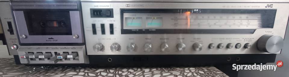 Amplituner Vintage JVC z gramofonem Kraków