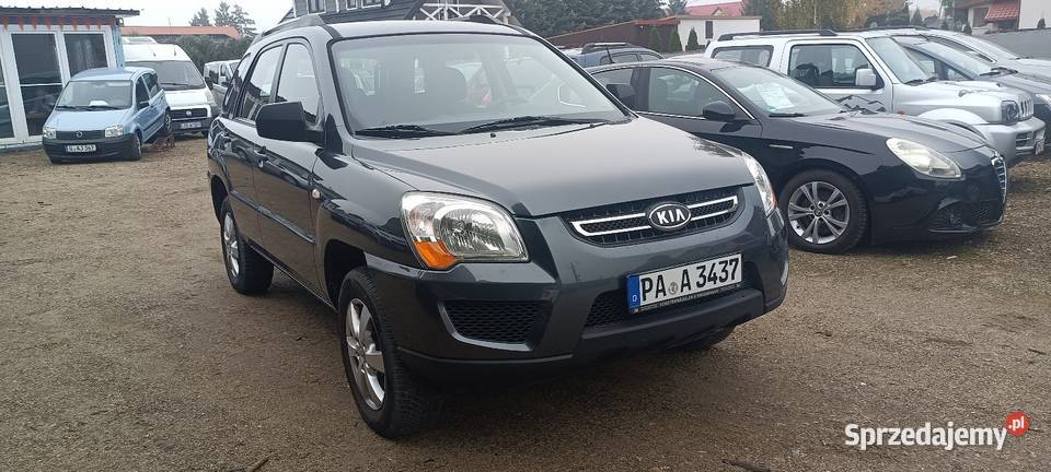 KIA SPORTAGE 2009 LIFT 20 BENZYNA Z NIEMIEC kurtyny powietrzne Opole Lubelskie