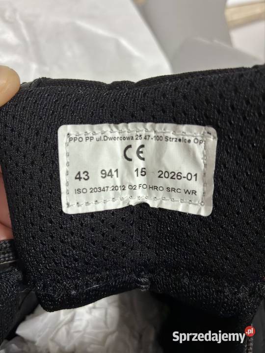 Buty taktycznemilitarne PPO TEPOR PREMIUM 43 skóra