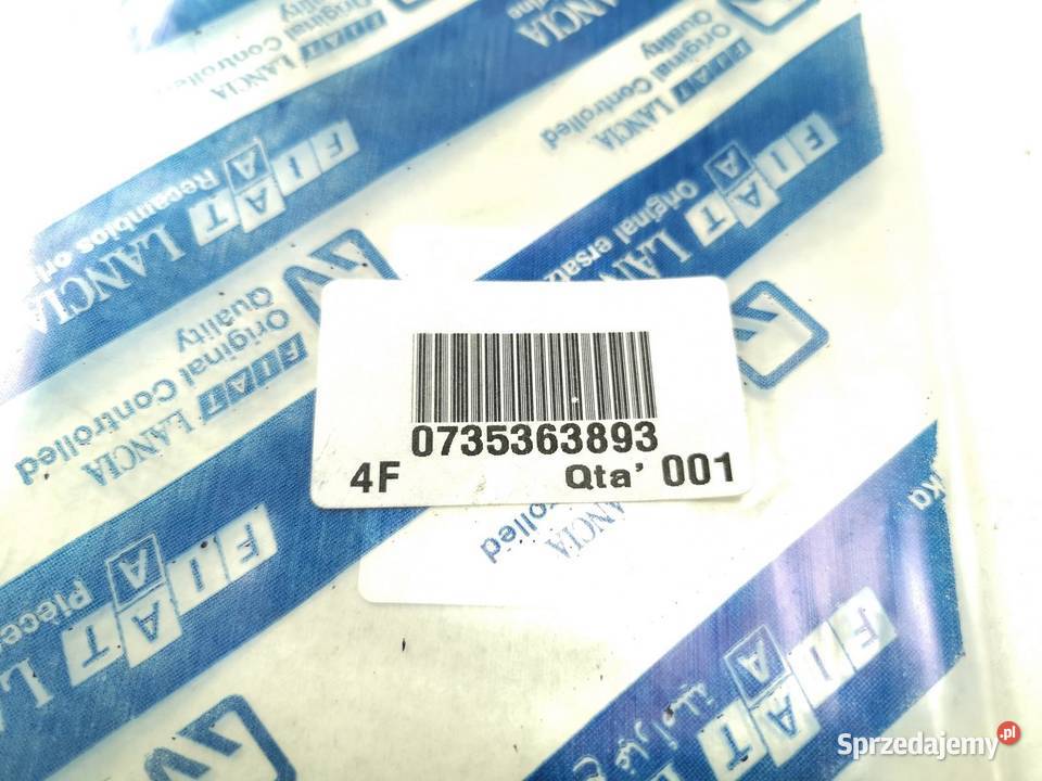 NAKLEJKA SŁUPKA ŚRODKOWEGO FIAT IDEA 20032008 Emblematy sprzedam