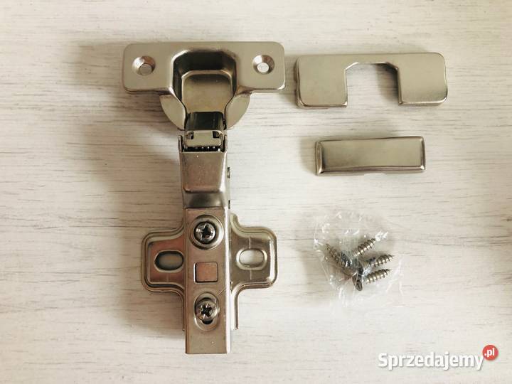 NOWY zawias meblowy hydrauliczny wygięty 8 mm do Łódź sprzedam