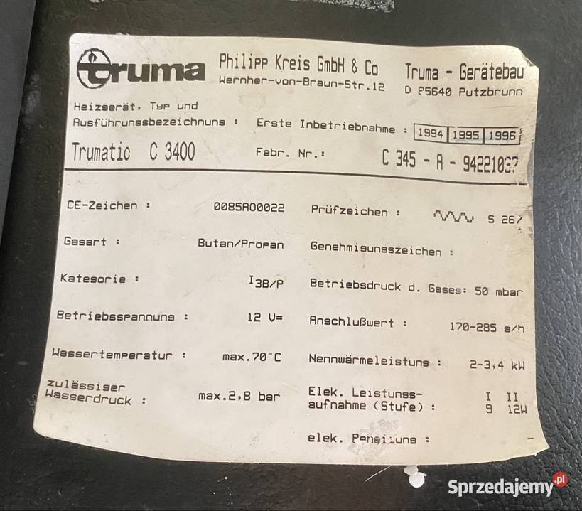 Trumatic C3400 dolnośląskie Świdnica