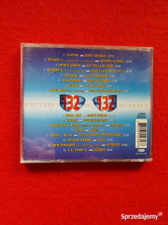 Various DJ Hits Vol 132 UNIKAT CD Kielce