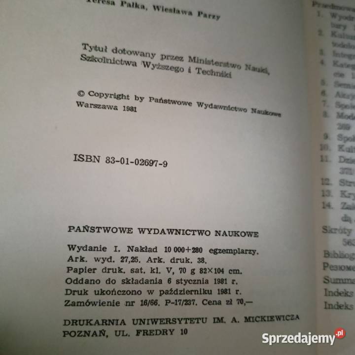 Socjologia kultury tanie Książki Kłoskowska Warszawa