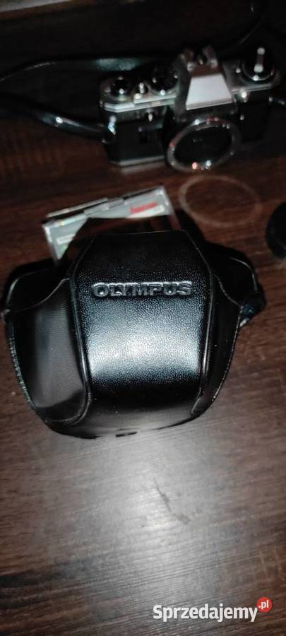 2x Aparat Olympus om 10 obiektywy torba Janów