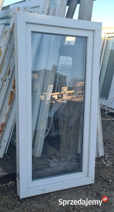 OKNA KacprzaK OKNO PCV 76X144 Używane Plastikowe Okna ścienne