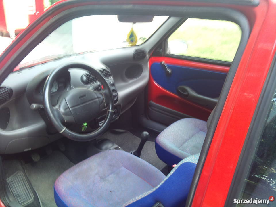 FIAT Seicento 900 2000 bezwypadkowy przebieg 86230km mazowieckie Warszawa