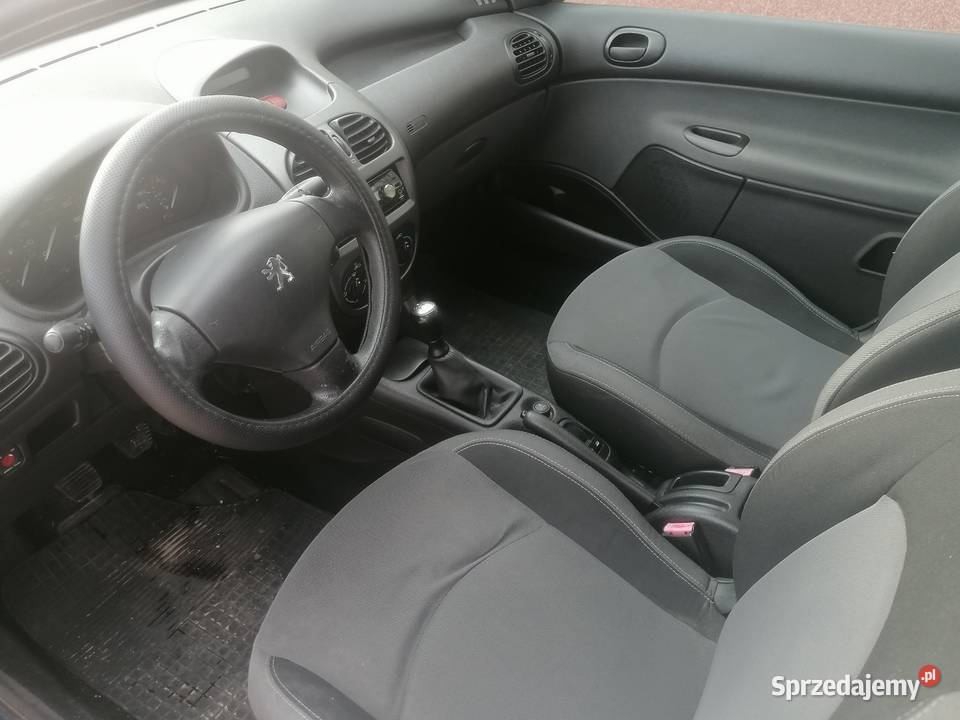 PEUGEOT 206 14 75 2006 r 182 tkm klima garażowany Sokółka